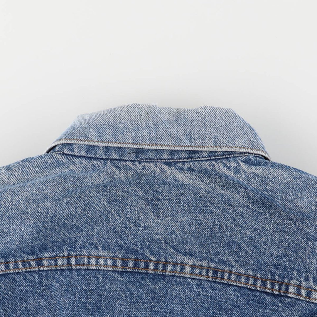 Vintage Levi's 70401-0816 denim jacket, made in the USA, size L. cotton blue type Vintage Second Hand
