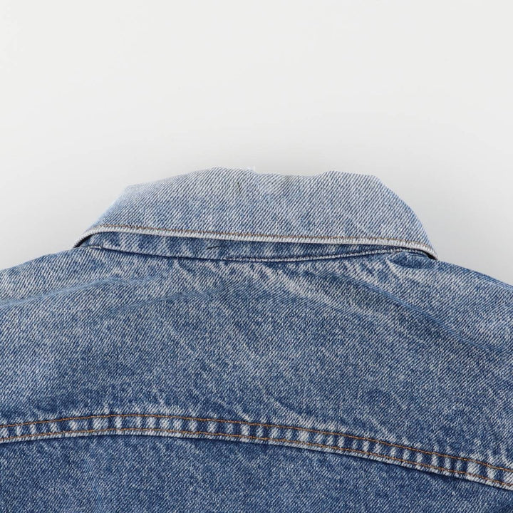 Vintage Levi's 70401-0816 denim jacket, made in the USA, size L. cotton blue type Vintage Second Hand