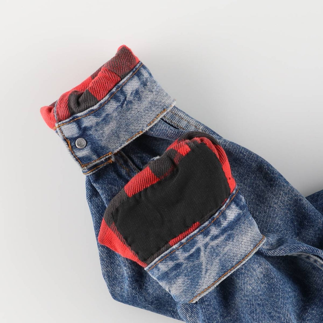 Vintage Levi's 70401-0816 denim jacket, made in the USA, size L. cotton blue type Vintage Second Hand