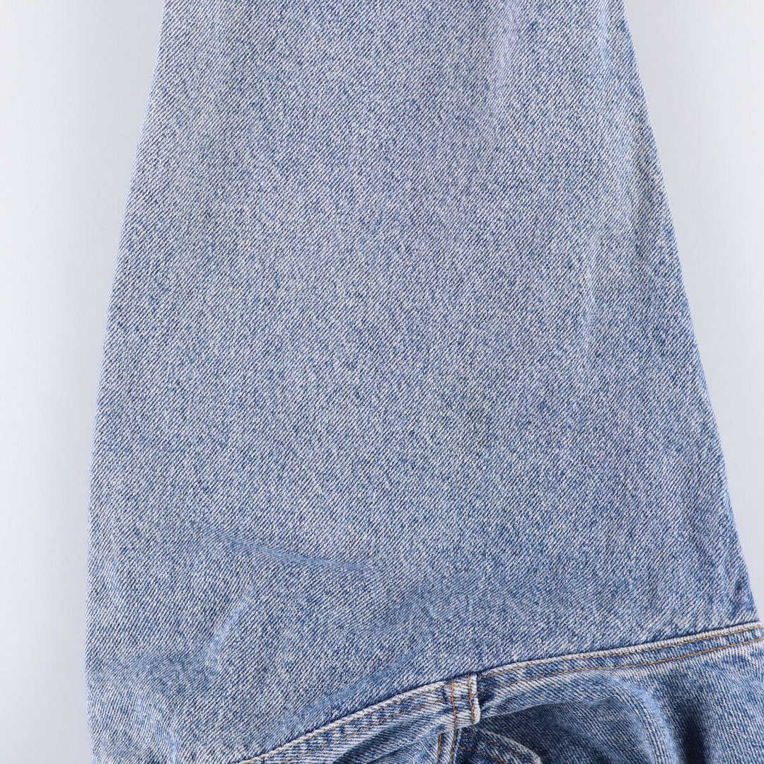 90'S Levi's 70417-4891 Denim Jacket, Made in USA, Men's Size L, Vintage cotton blue type Vintage Second Hand