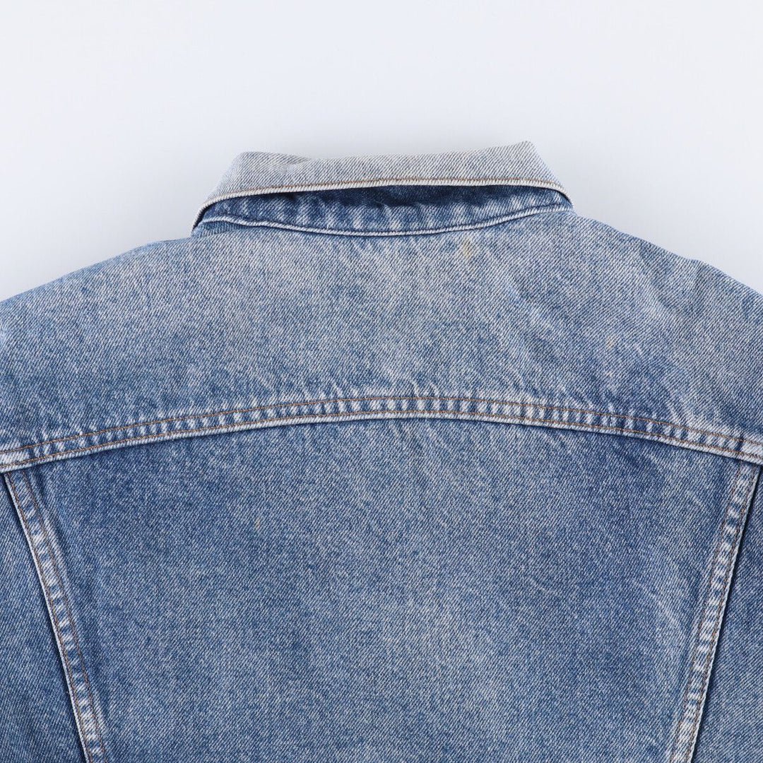 90'S Levi's 70506-0316 denim jacket, made in the USA, men's size M, vintage cotton blue type Vintage Second Hand