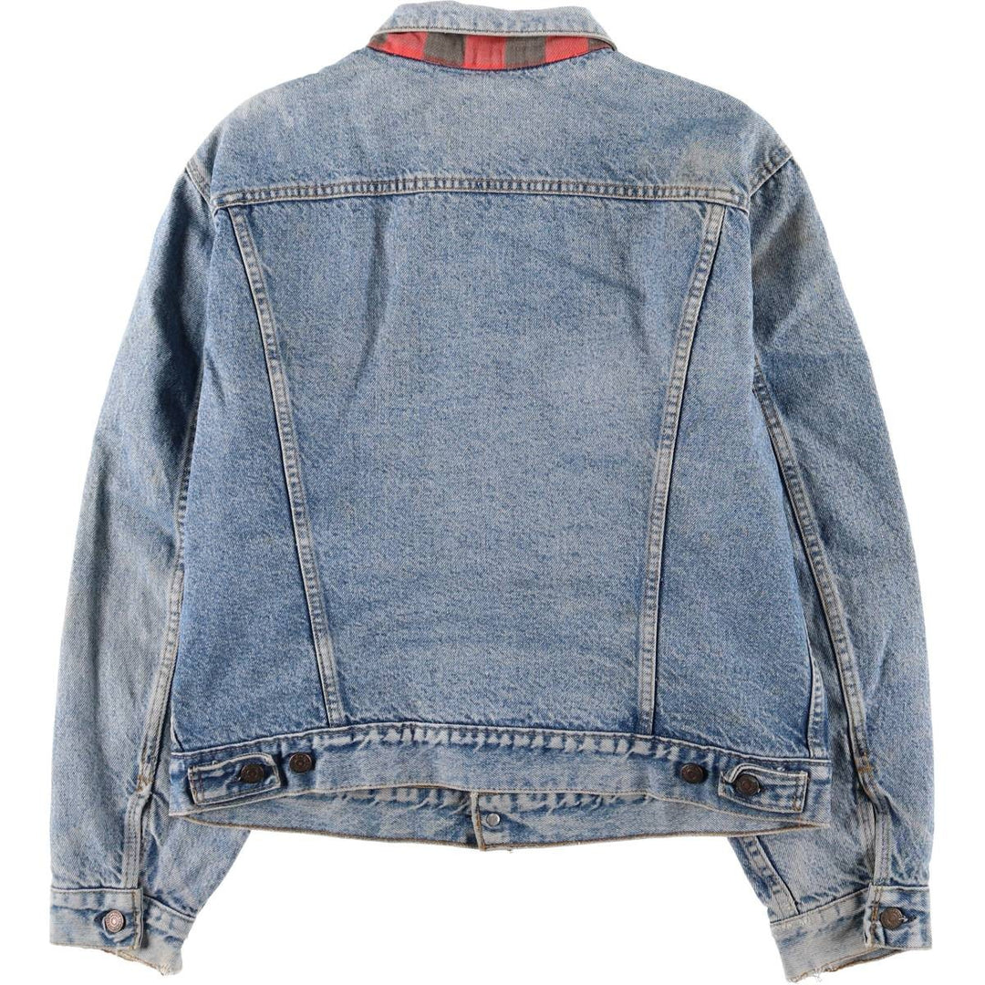 Vintage 1980'S Levi's 70411-0316 denim jacket, made in the USA, size L. cotton blue type Vintage Second Hand
