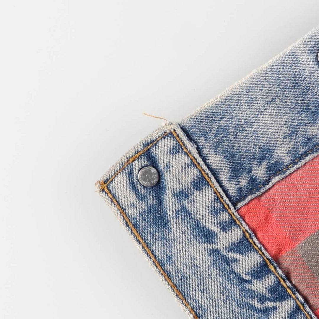 Vintage 1980'S Levi's 70411-0316 denim jacket, made in the USA, size L. cotton blue type Vintage Second Hand