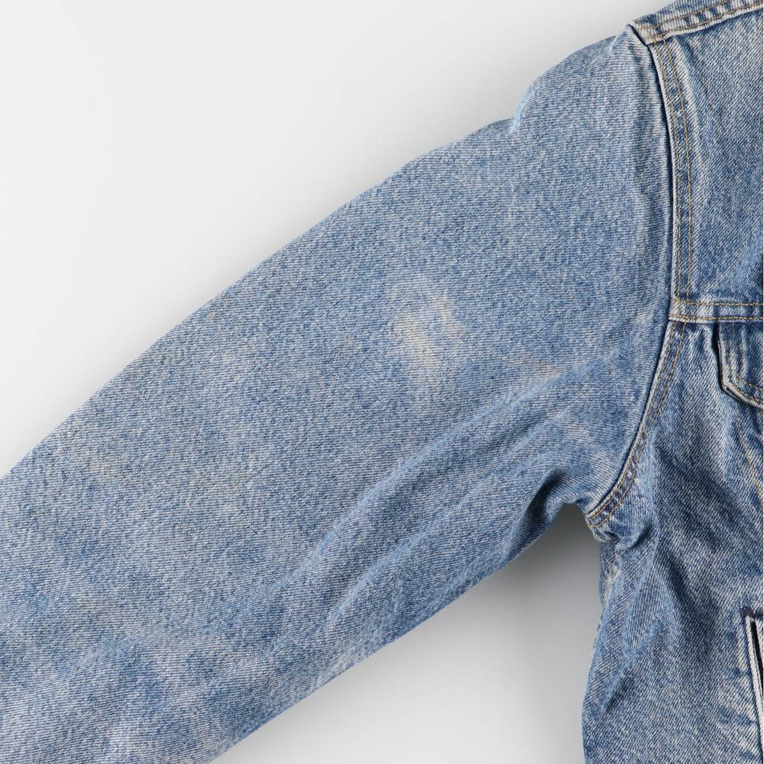 Vintage 1980'S Levi's 70411-0316 denim jacket, made in the USA, size L. cotton blue type Vintage Second Hand