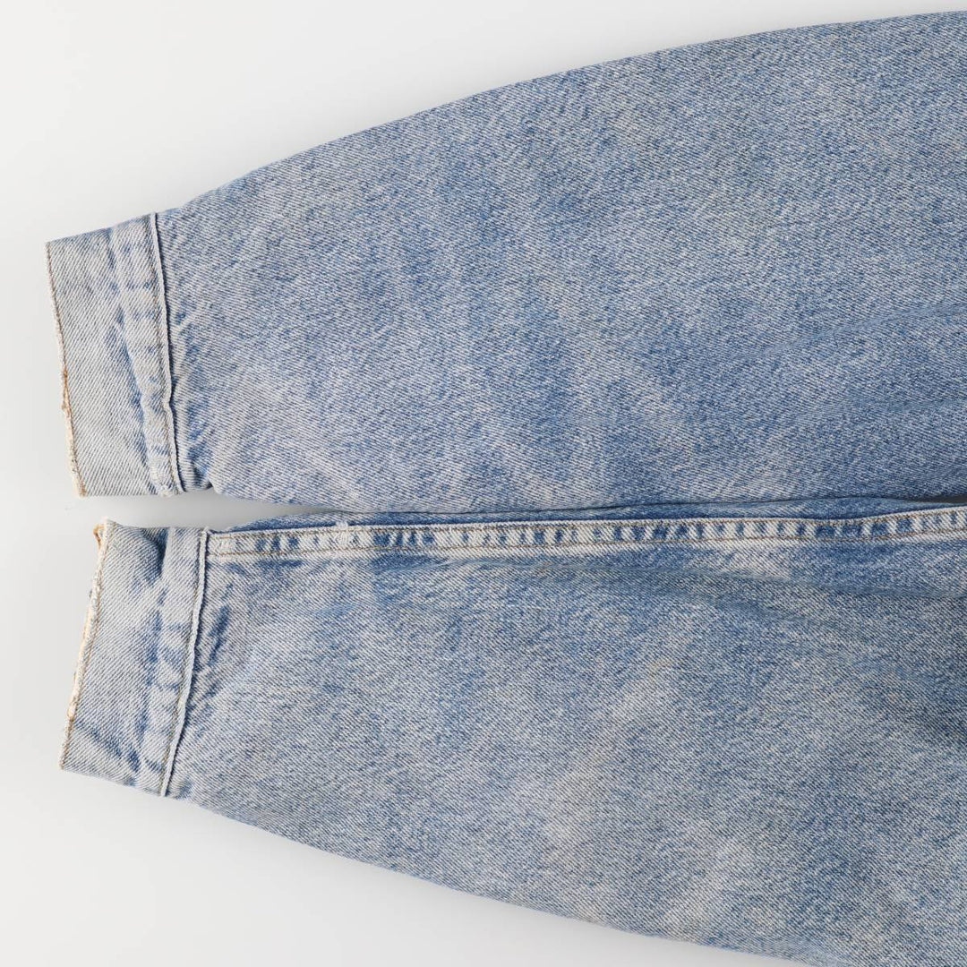 Vintage 1980'S Levi's 70411-0316 denim jacket, made in the USA, size L. cotton blue type Vintage Second Hand