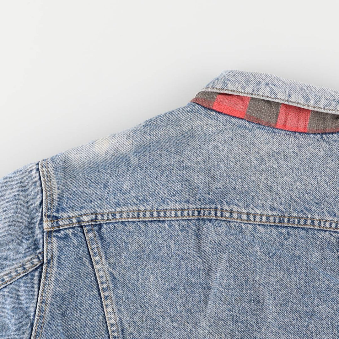 Vintage 1980'S Levi's 70411-0316 denim jacket, made in the USA, size L. cotton blue type Vintage Second Hand