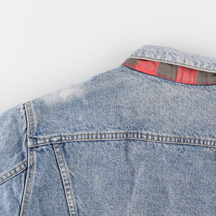 Vintage 1980'S Levi's 70411-0316 denim jacket, made in the USA, size L. cotton blue type Vintage Second Hand