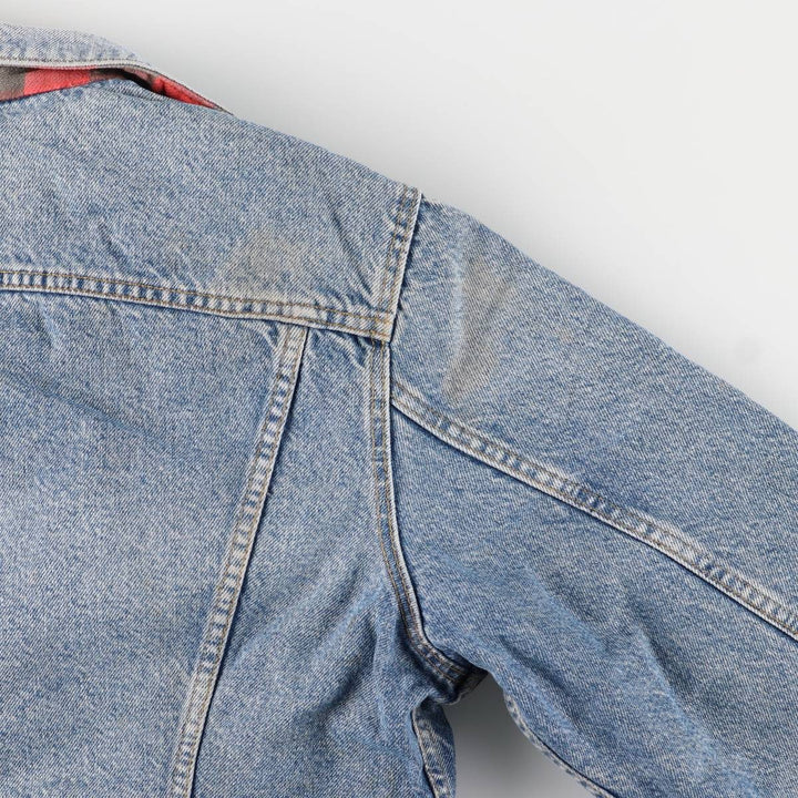 Vintage 1980'S Levi's 70411-0316 denim jacket, made in the USA, size L. cotton blue type Vintage Second Hand