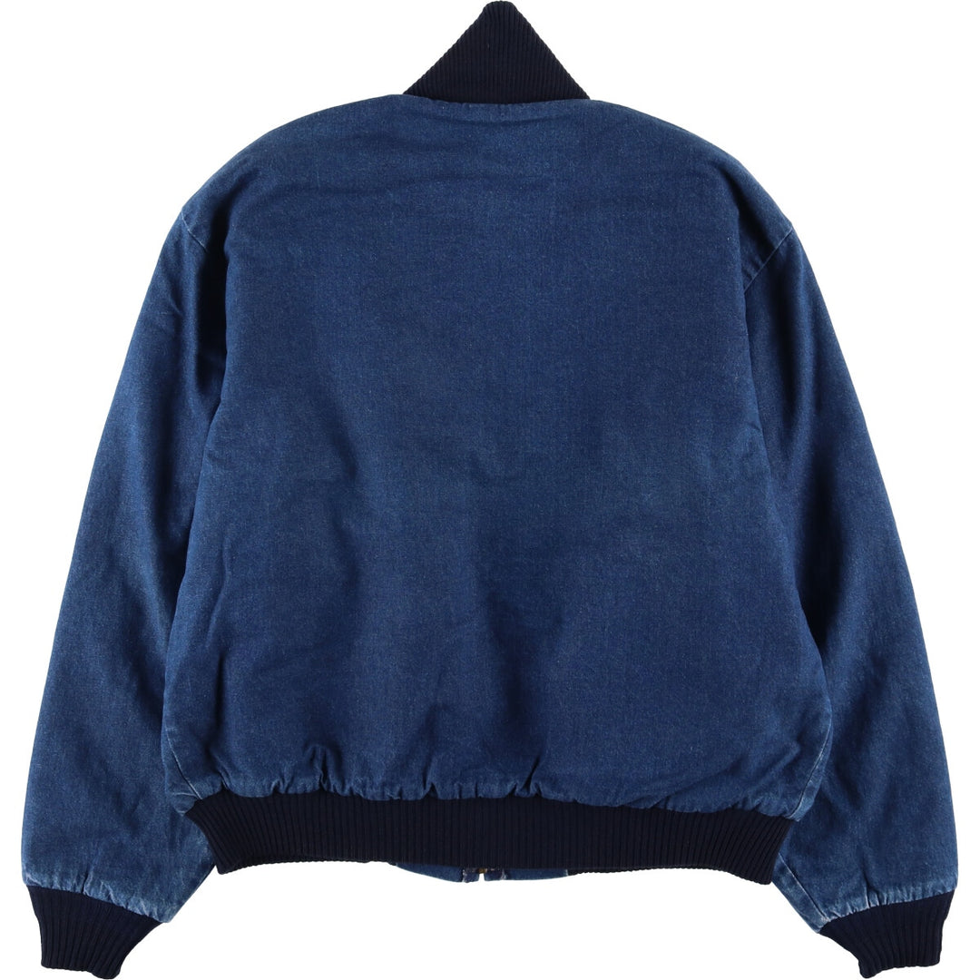 Vintage 70s-80'S Osh Kosh B'GOSH padded denim jacket, made in the USA, size XL, men's cotton blue type Vintage Second Hand