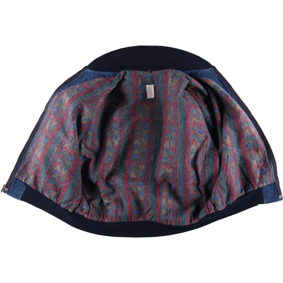 Vintage 70s-80'S Osh Kosh B'GOSH padded denim jacket, made in the USA, size XL, men's cotton blue type Vintage Second Hand