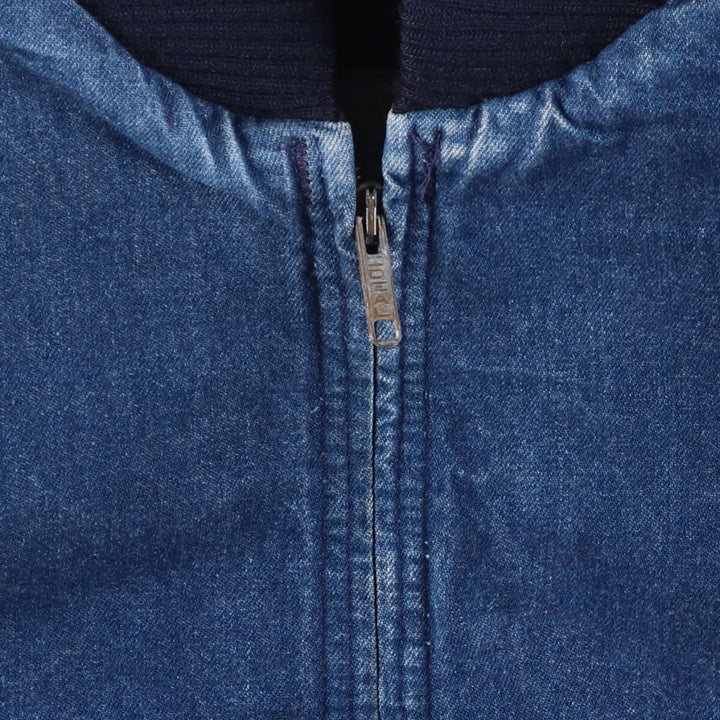 Vintage 70s-80'S Osh Kosh B'GOSH padded denim jacket, made in the USA, size XL, men's cotton blue type Vintage Second Hand