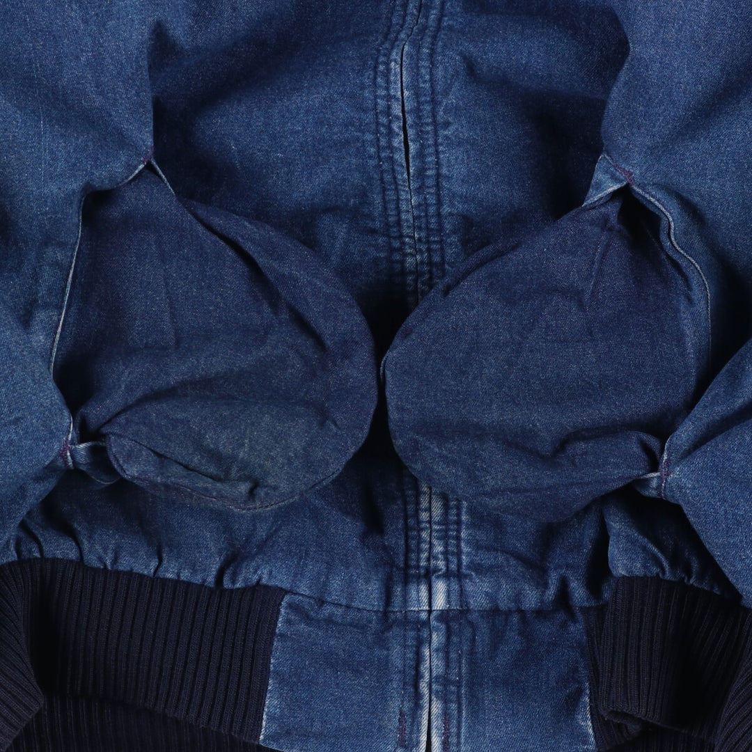 Vintage 70s-80'S Osh Kosh B'GOSH padded denim jacket, made in the USA, size XL, men's cotton blue type Vintage Second Hand