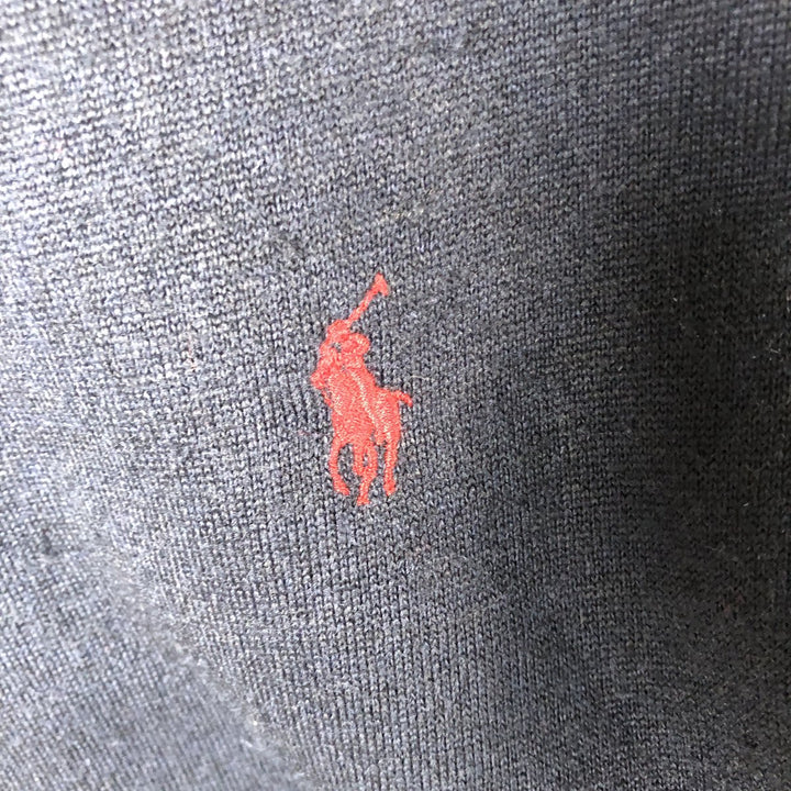 Ralph Lauren POLO by Ralph Lauren fleece jacket, men's size M acrylic navy blue type Vintage Second Hand