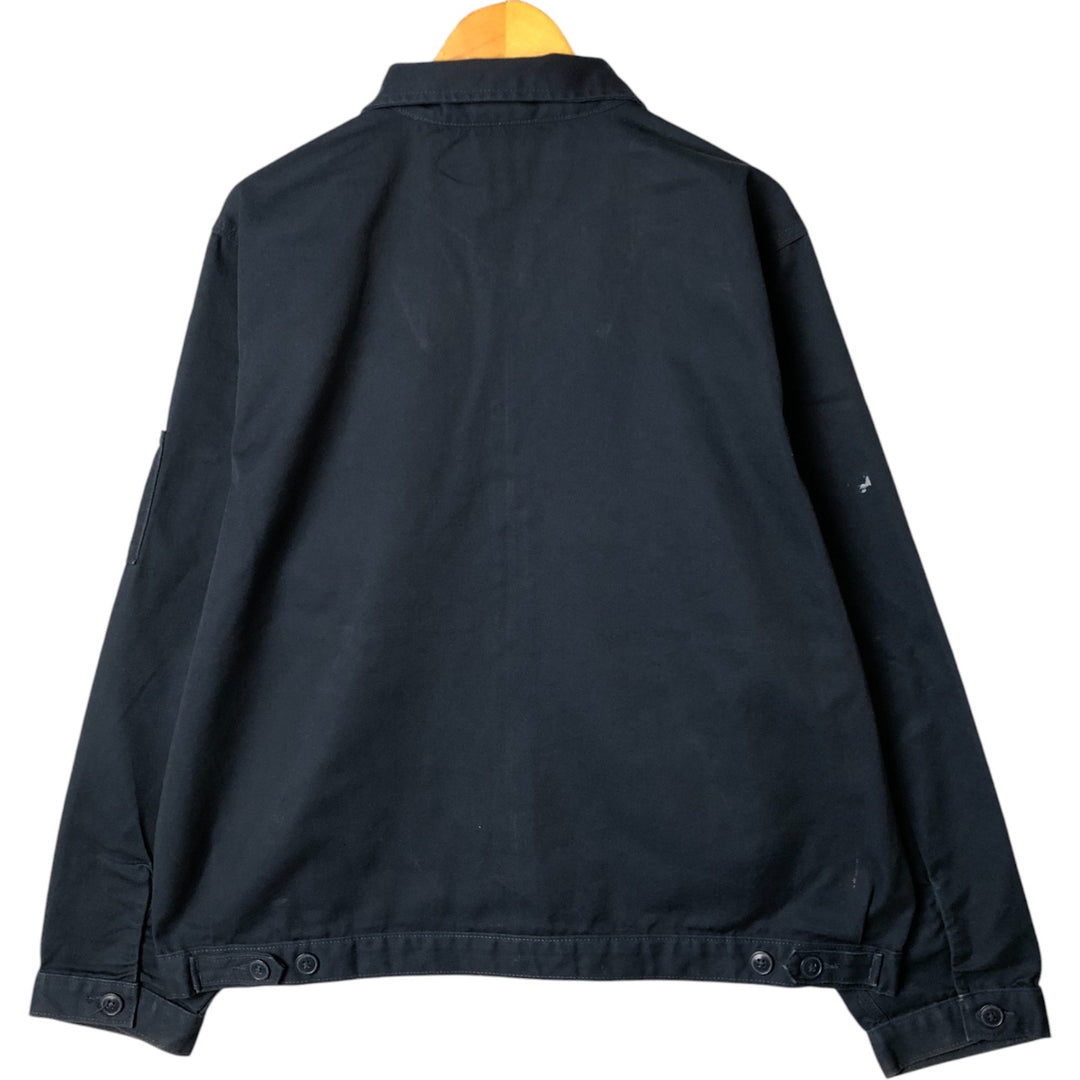 Dickies Work Jacket Men's XL polyester navy blue type Vintage Second Hand
