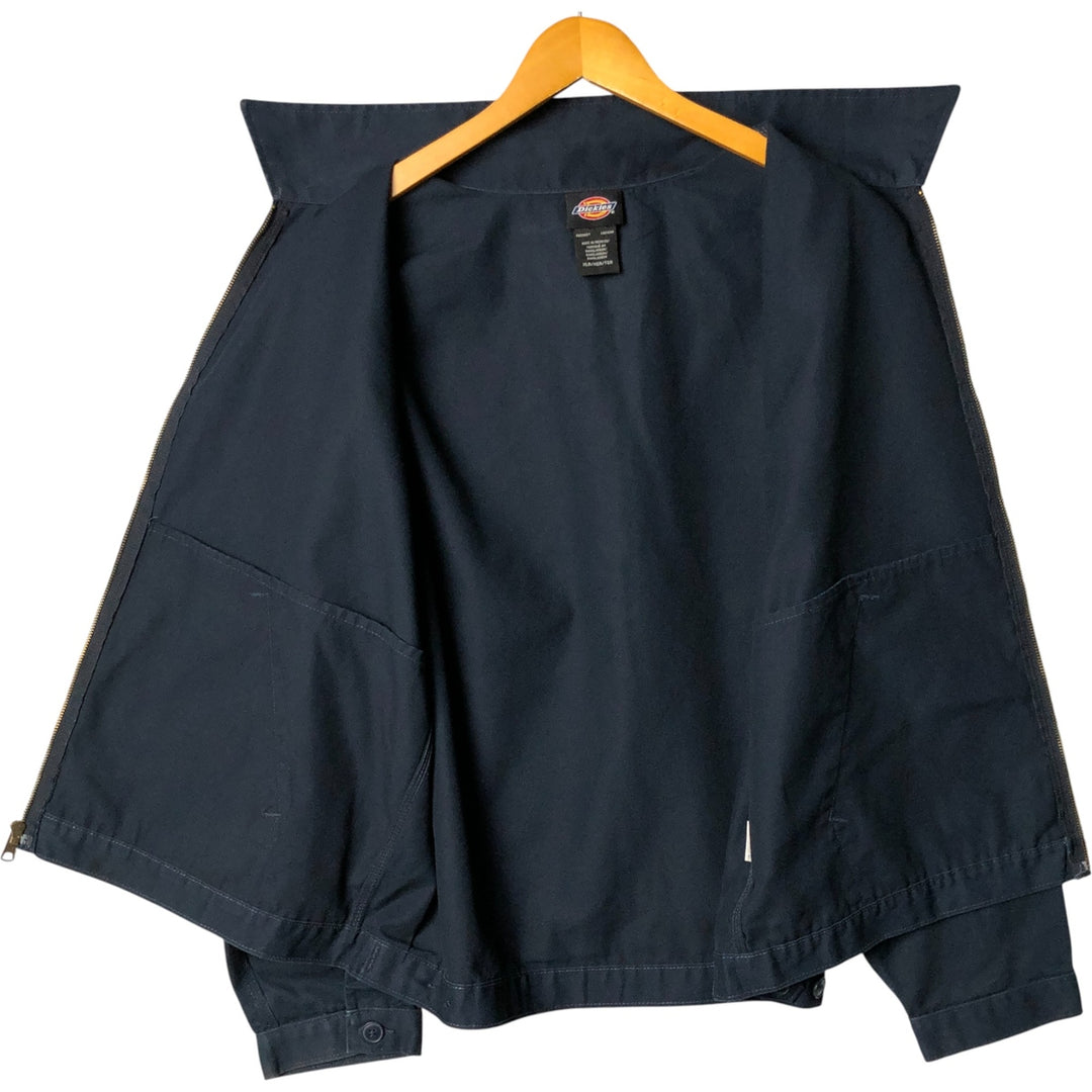 Dickies Work Jacket Men's XL polyester navy blue type Vintage Second Hand