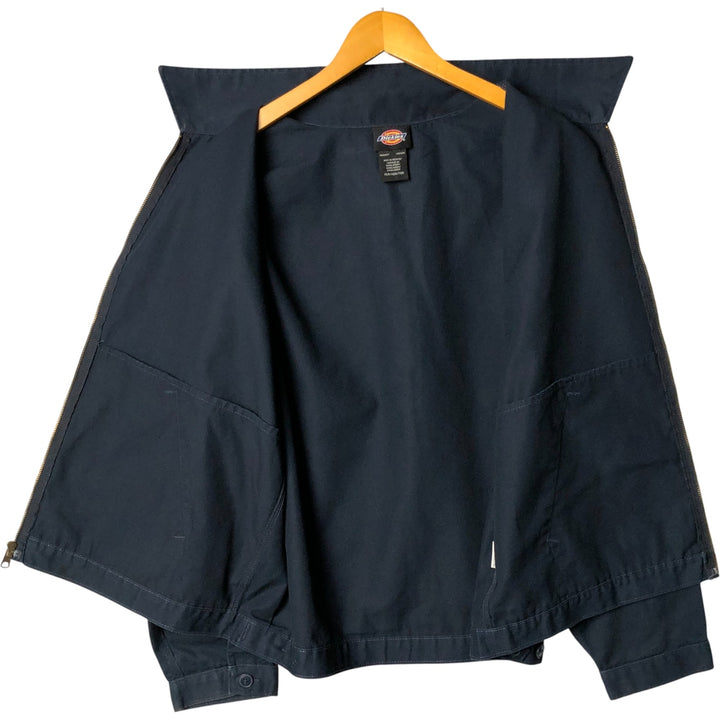 Dickies Work Jacket Men's XL polyester navy blue type Vintage Second Hand
