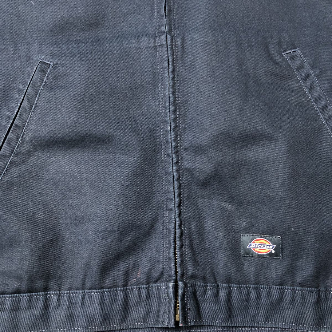 Dickies Work Jacket Men's XL polyester navy blue type Vintage Second Hand