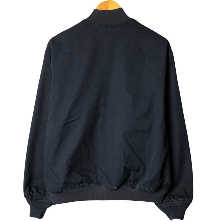 Dickies Work Blouson, Men's Size L polyester navy blue type Vintage Second Hand