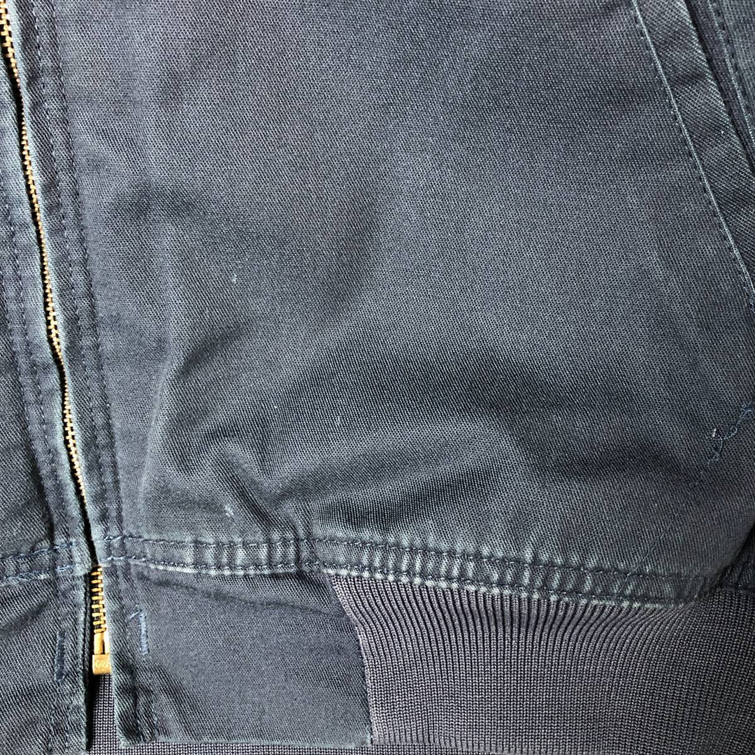 Dickies Work Blouson, Men's Size L polyester navy blue type Vintage Second Hand