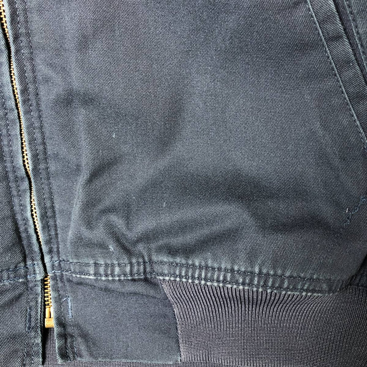 Dickies Work Blouson, Men's Size L polyester navy blue type Vintage Second Hand