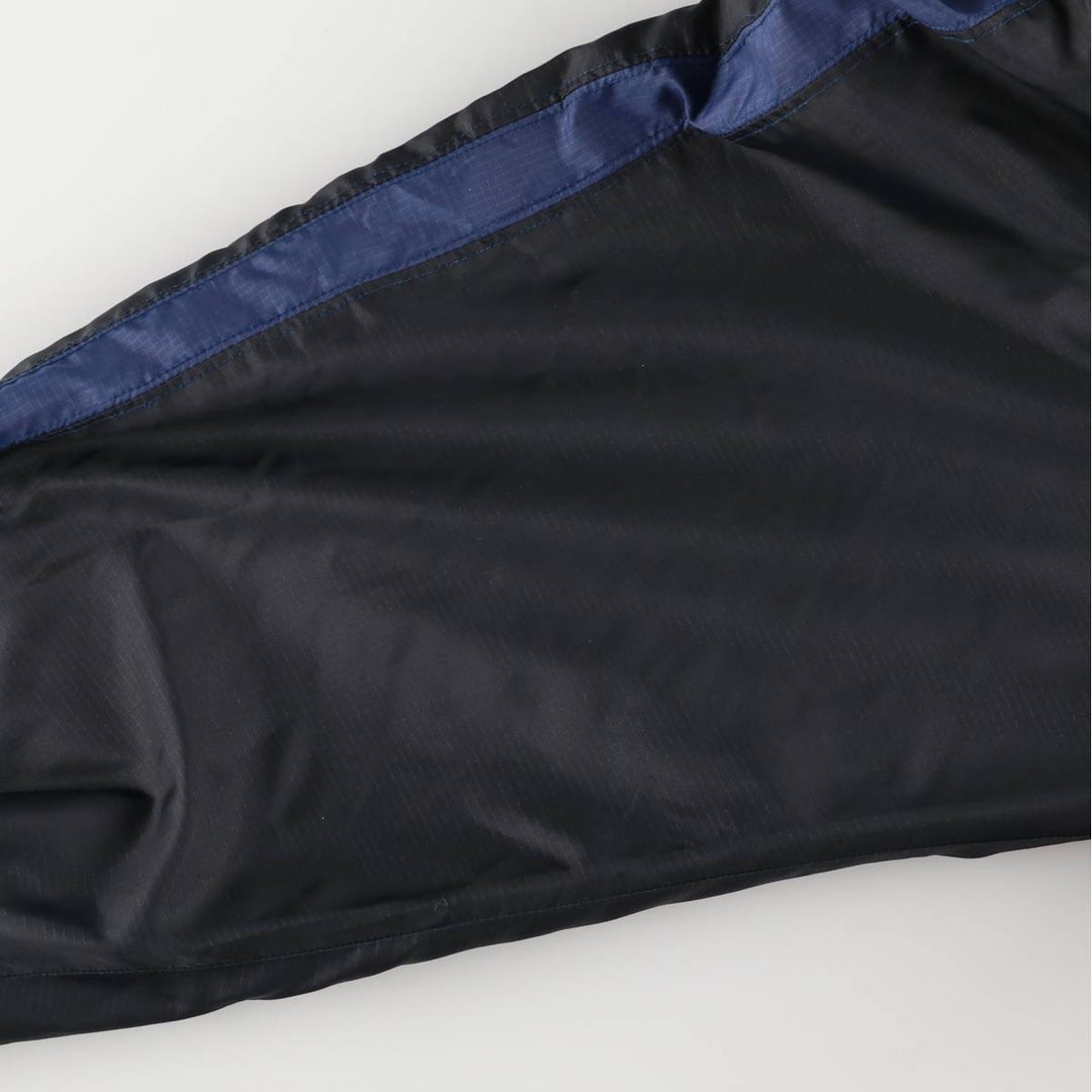 2000'S Adidas warm-up pullover, men's size M polyester Charcoal Vintage Second Hand