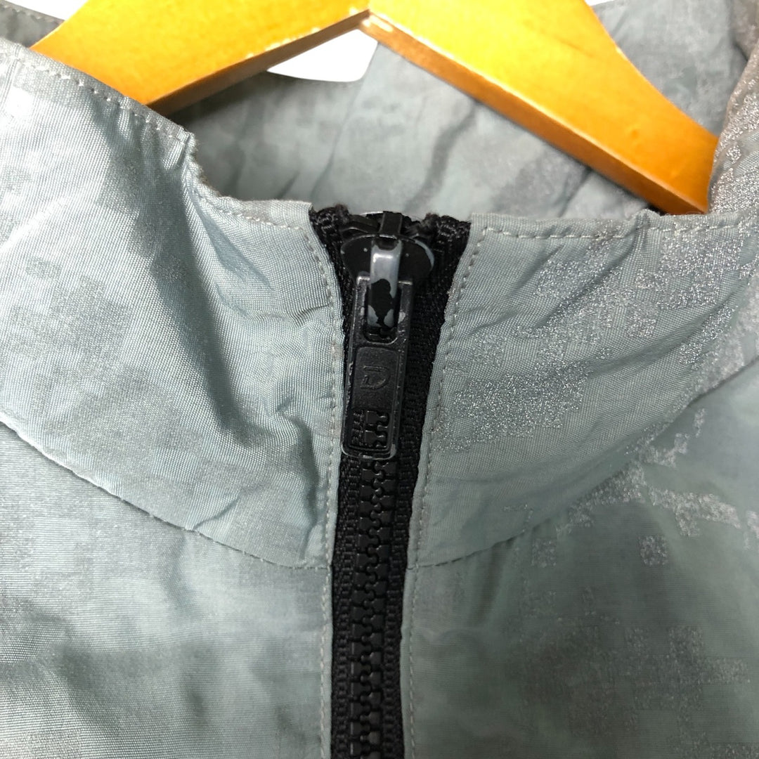 Authentic US Army SKILCRAFT PFU ACU Training Jacket, Digital Camo, Nylon Jacket, Made in USA, Medium Nylon gray type Vintage Second Hand