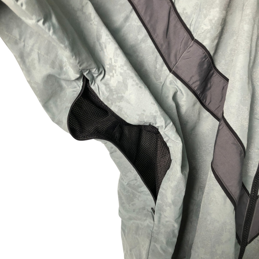 Authentic US Army SKILCRAFT PFU ACU Training Jacket, Digital Camo, Nylon Jacket, Made in USA, Medium Nylon gray type Vintage Second Hand