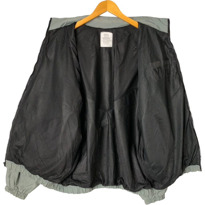 00'S USARMY IPFU Training Jacket Nylon Jacket Made in USA LARGE Nylon gray type Vintage Second Hand