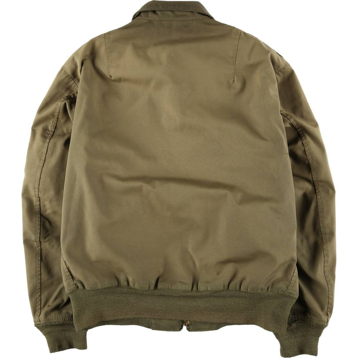 Vintage 1980'S Military Tanker Jacket, Men's XL unclear Khaki type Vintage Second Hand