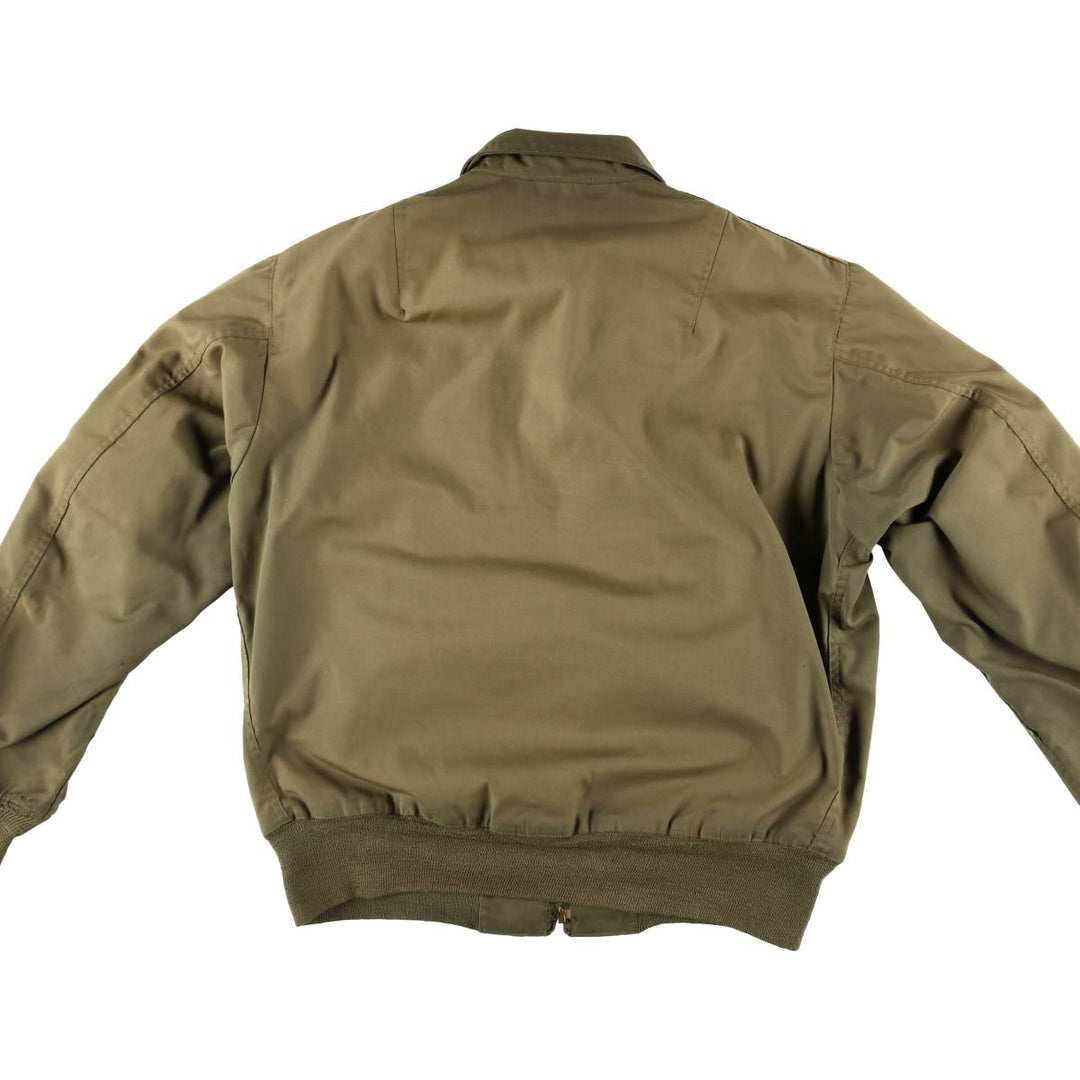 Vintage 1980'S Military Tanker Jacket, Men's XL unclear Khaki type Vintage Second Hand