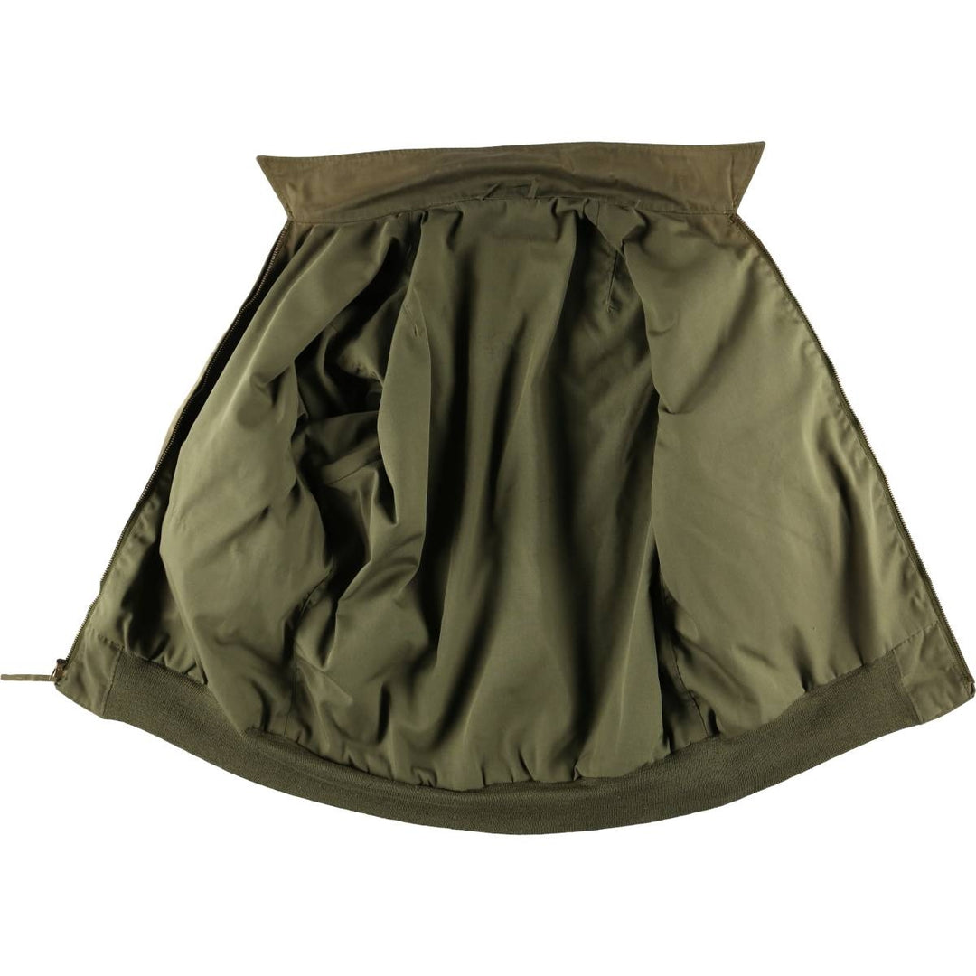 Vintage 1980'S Military Tanker Jacket, Men's XL unclear Khaki type Vintage Second Hand