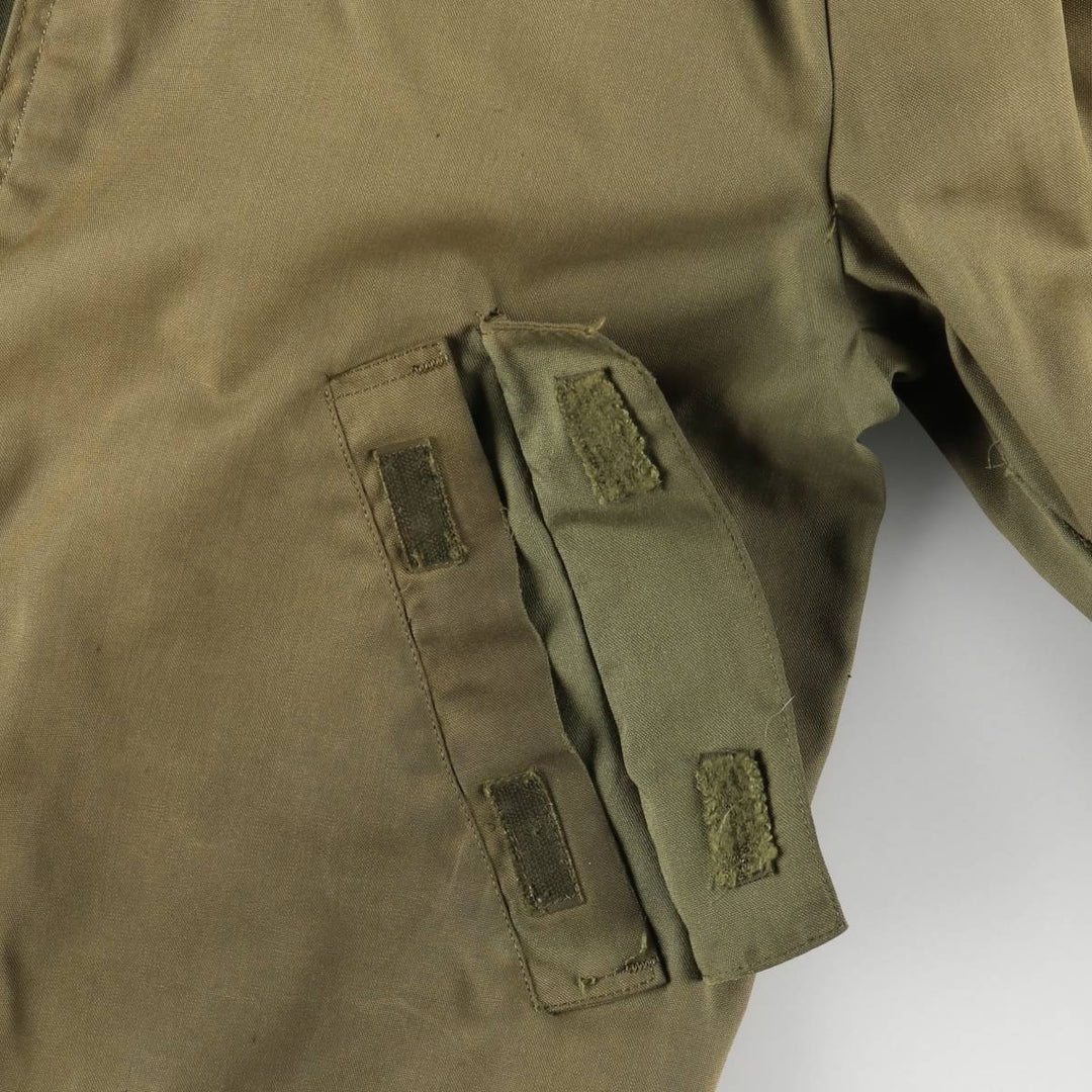 Vintage 1980'S Military Tanker Jacket, Men's XL unclear Khaki type Vintage Second Hand