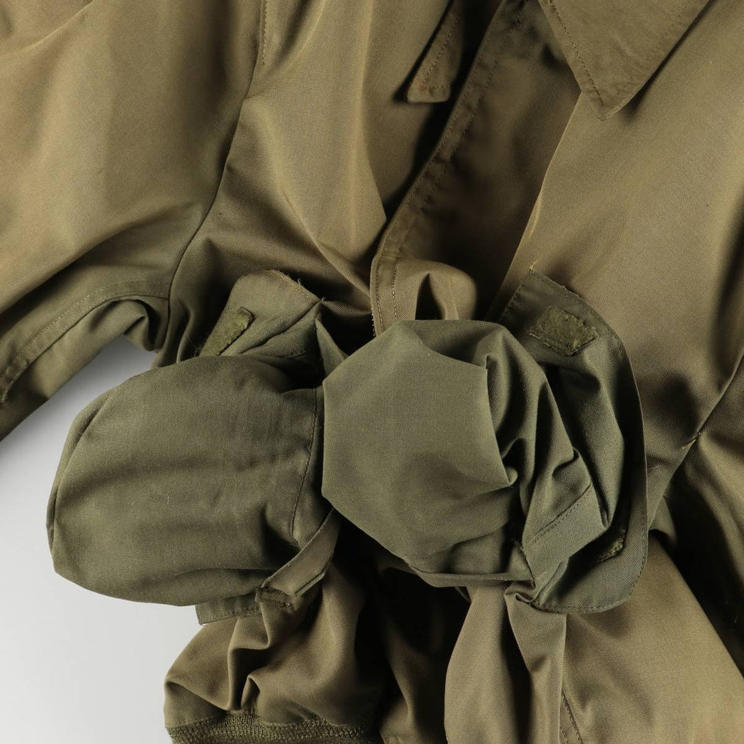 Vintage 1980'S Military Tanker Jacket, Men's XL unclear Khaki type Vintage Second Hand