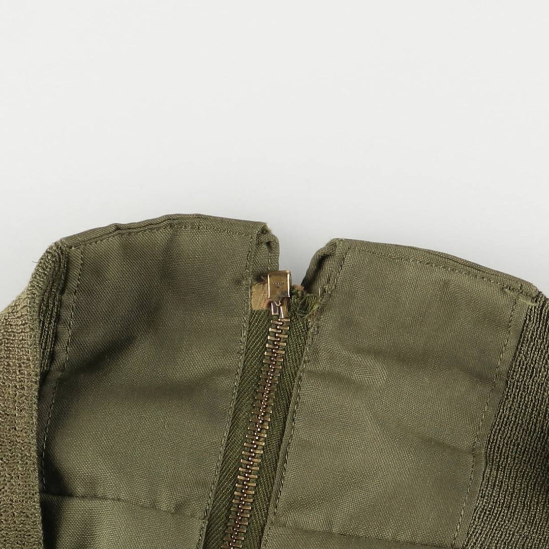 Vintage 1980'S Military Tanker Jacket, Men's XL unclear Khaki type Vintage Second Hand