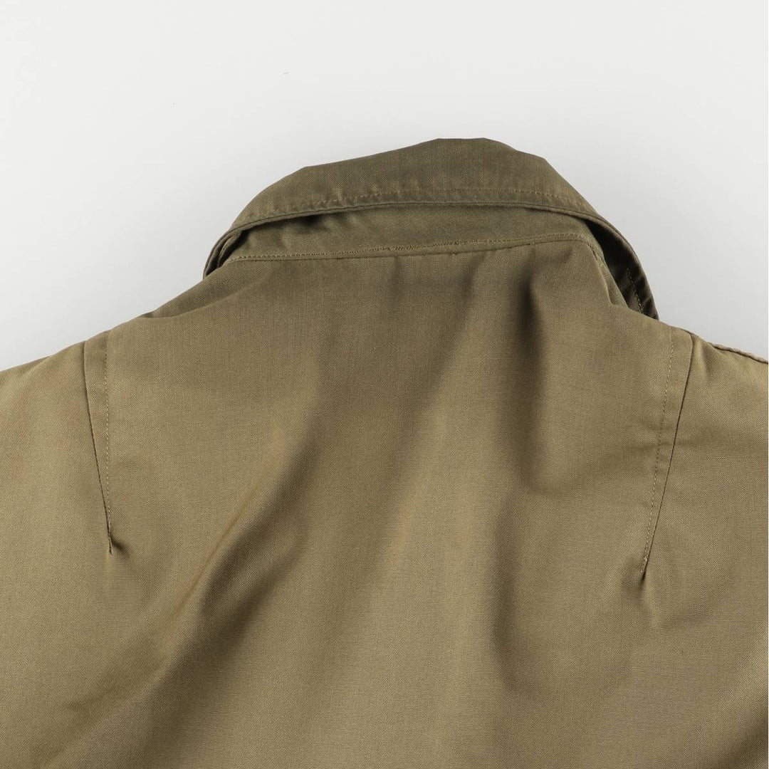 Vintage 1980'S Military Tanker Jacket, Men's XL unclear Khaki type Vintage Second Hand