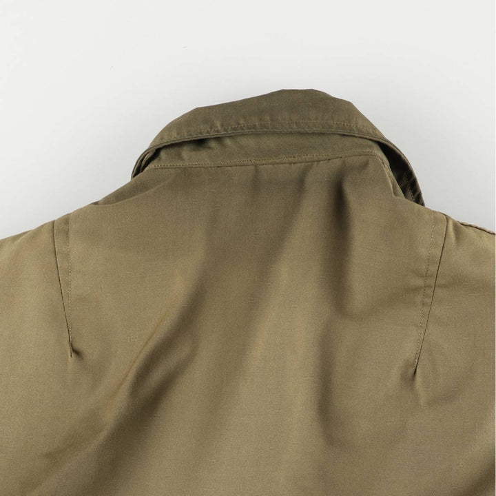 Vintage 1980'S Military Tanker Jacket, Men's XL unclear Khaki type Vintage Second Hand