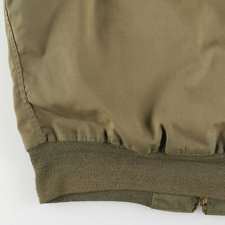 Vintage 1980'S Military Tanker Jacket, Men's XL unclear Khaki type Vintage Second Hand