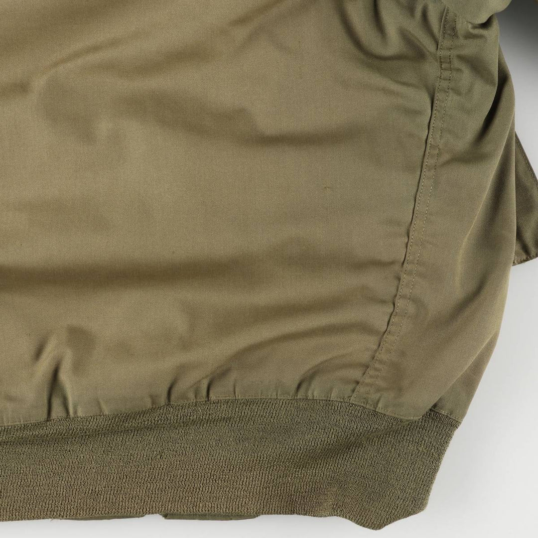 Vintage 1980'S Military Tanker Jacket, Men's XL unclear Khaki type Vintage Second Hand