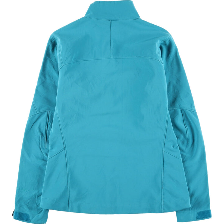 Patagonia 83395SP14 Softshell Jacket, Women's, Size S polyester turquoise blue Vintage Second Hand