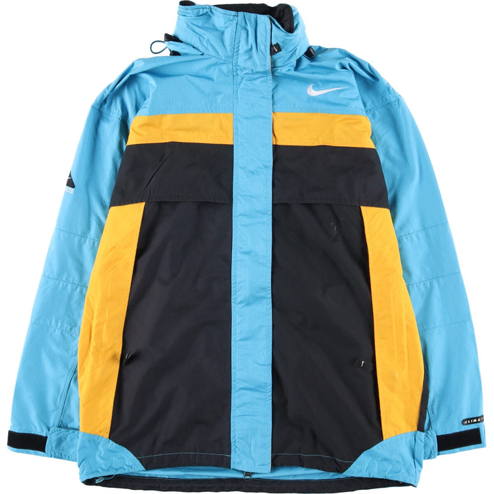 Vintage 90'S Nike ACG Ripstop Windbreaker, Women's Size Medium polyester Blue type light blue Vintage Second Hand