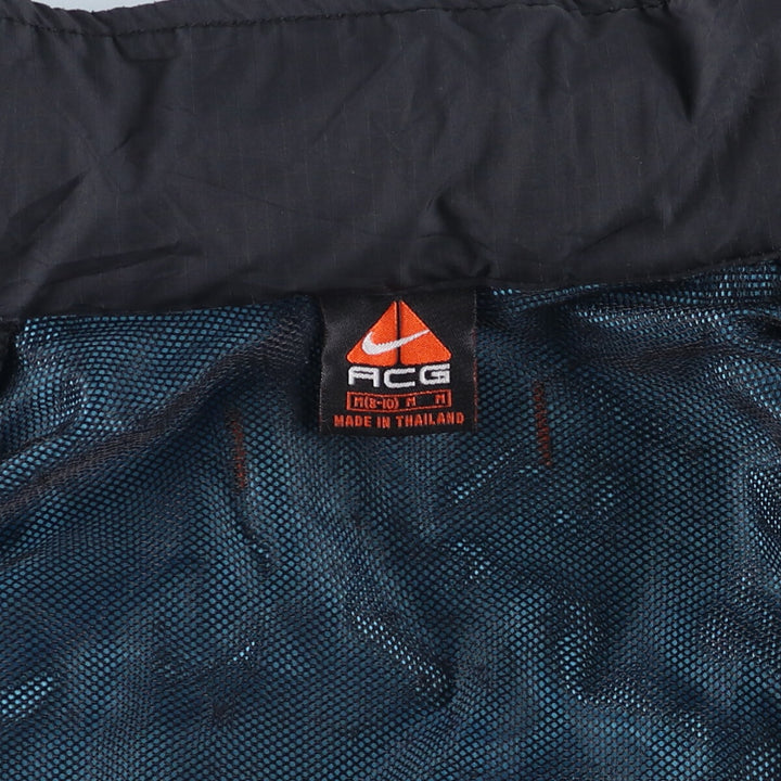 Vintage 90'S Nike ACG Ripstop Windbreaker, Women's Size Medium polyester Blue type light blue Vintage Second Hand