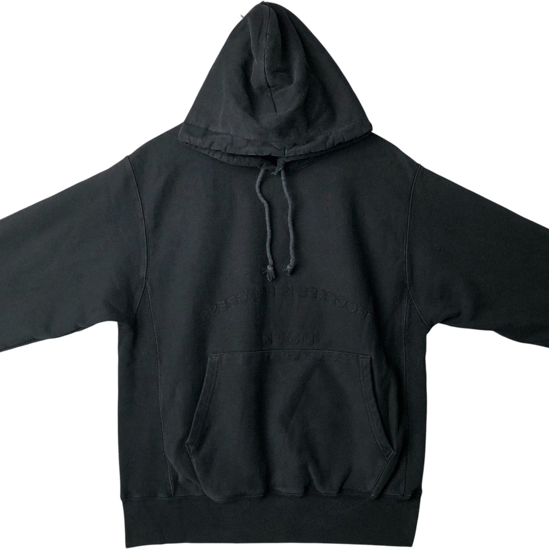 Champion Reverse Weave Sweat Pullover Hoodie, Men's Size M cotton black type Vintage Second Hand
