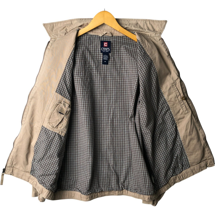 CHAPS Swing Top Sports Jacket, Men's Size M cotton Beige type Vintage Second Hand