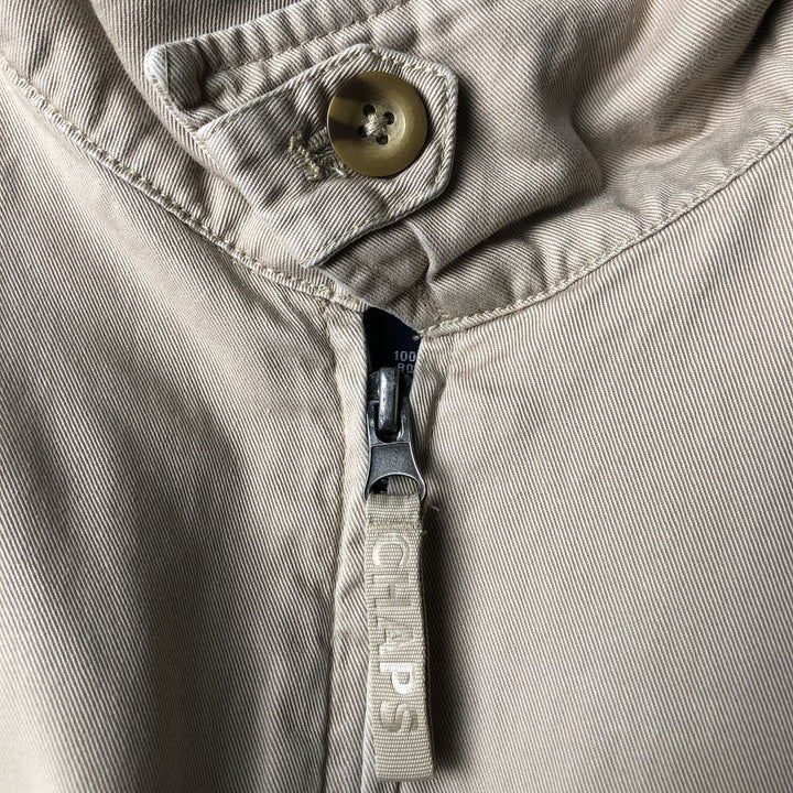 CHAPS Swing Top Sports Jacket, Men's Size M cotton Beige type Vintage Second Hand