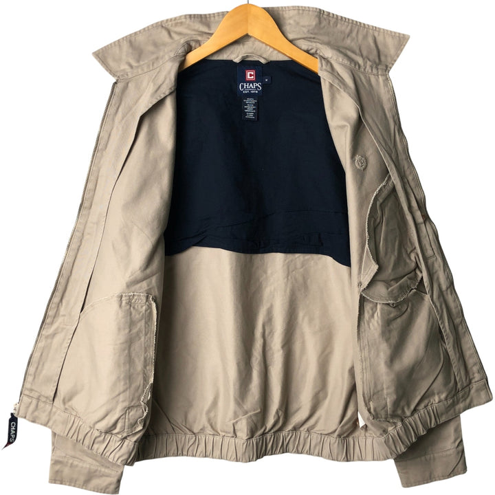 CHAPS Swing Top Sports Jacket, Men's Size M cotton Beige type Vintage Second Hand