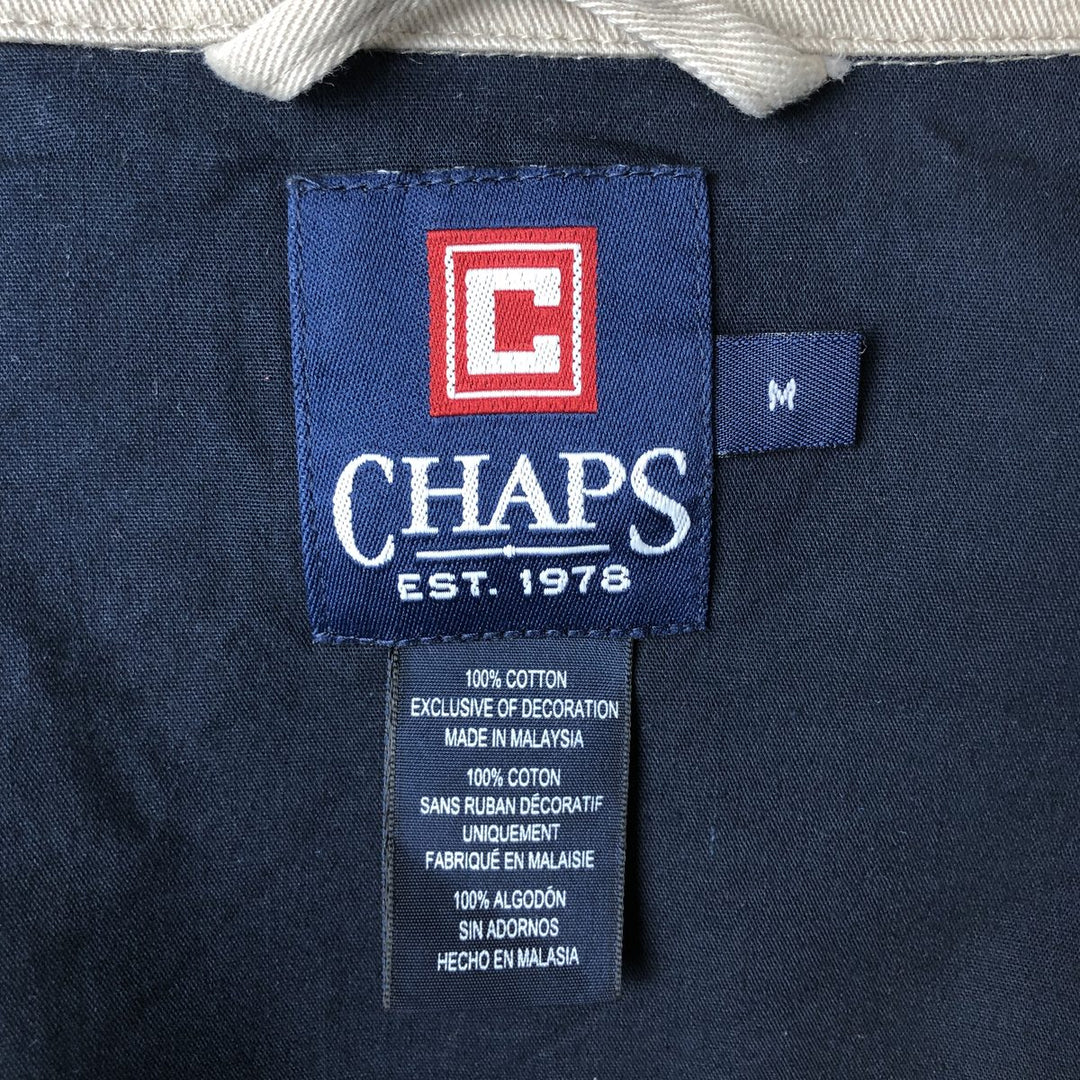 CHAPS Swing Top Sports Jacket, Men's Size M cotton Beige type Vintage Second Hand