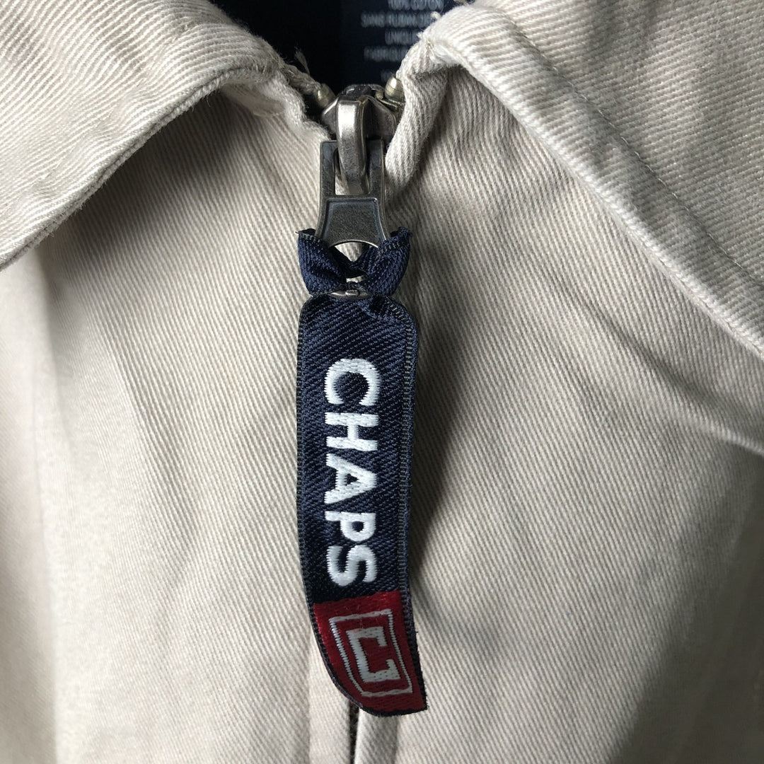 CHAPS Swing Top Sports Jacket, Men's Size M cotton Beige type Vintage Second Hand