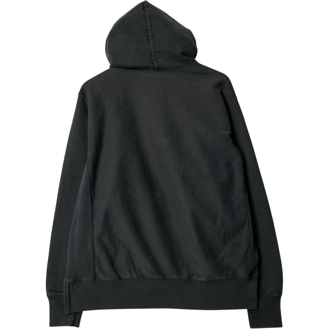 Champion REVERSE WEAVE Reverse Weave Sweat Pullover Hoodie Men's L size cotton black type Vintage Second Hand
