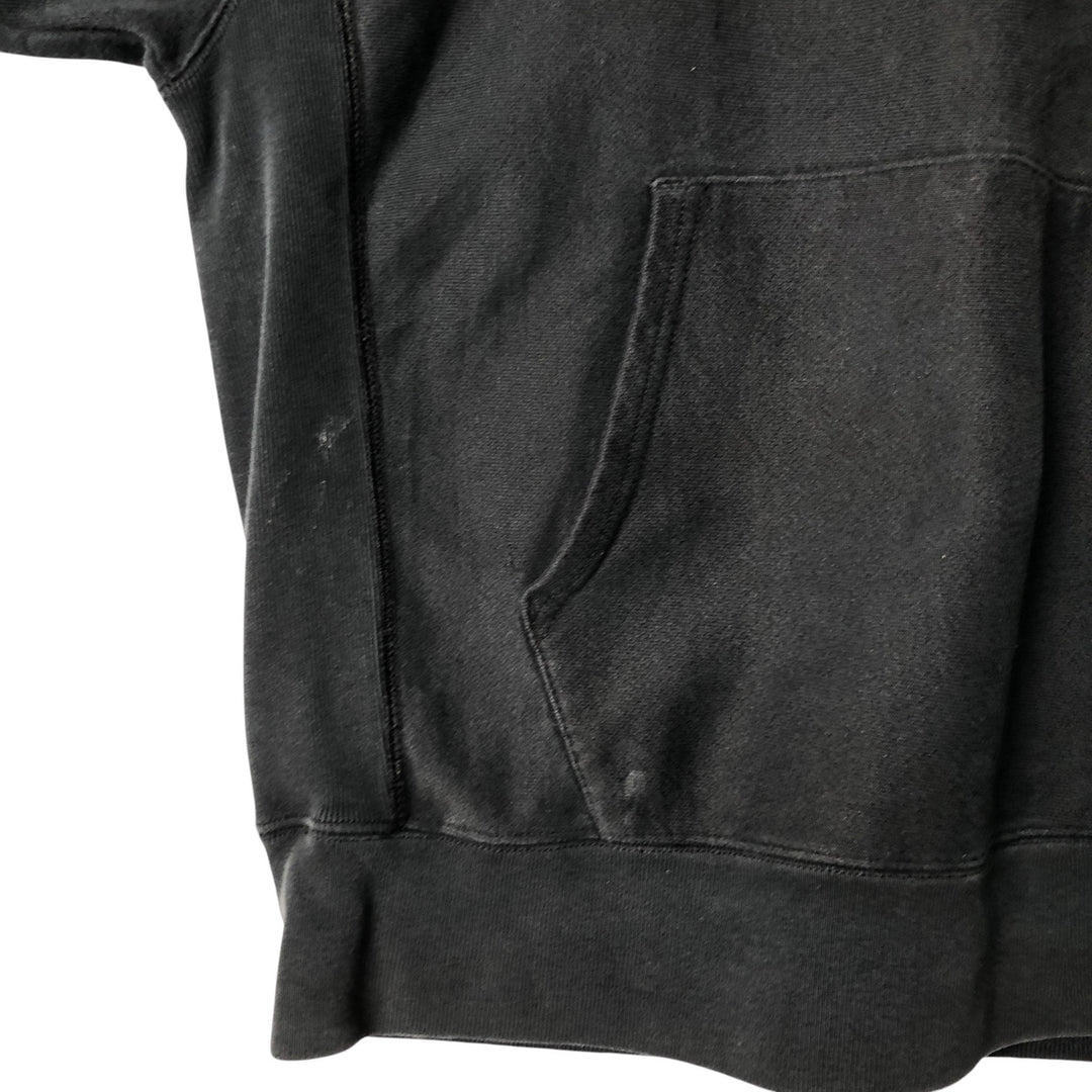 Champion REVERSE WEAVE Reverse Weave Sweat Pullover Hoodie Men's L size cotton black type Vintage Second Hand