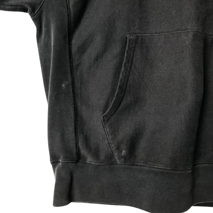 Champion REVERSE WEAVE Reverse Weave Sweat Pullover Hoodie Men's L size cotton black type Vintage Second Hand